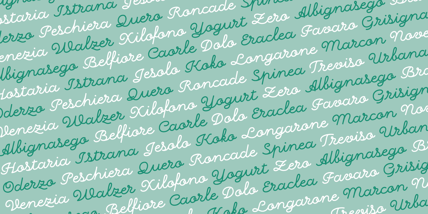 Sapore thin Font preview
